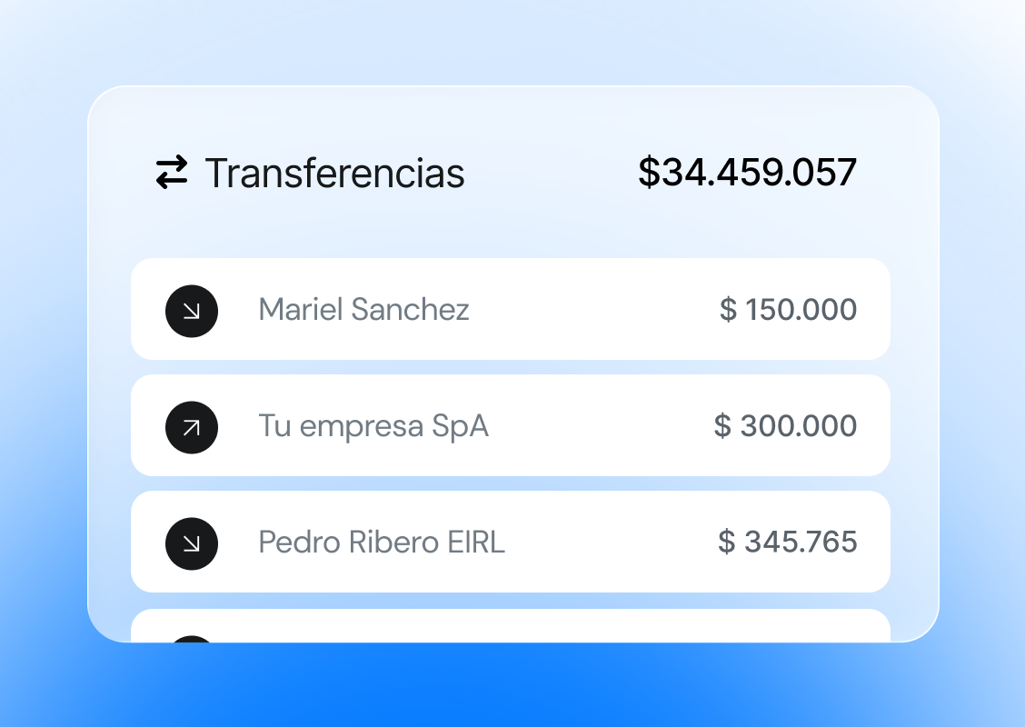 Pagos conciliados sin revisión manual y excel