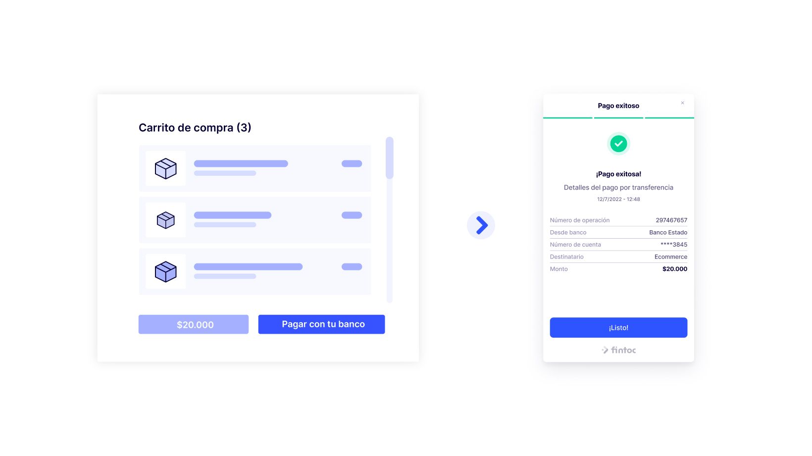 Pagos cuenta a cuenta online