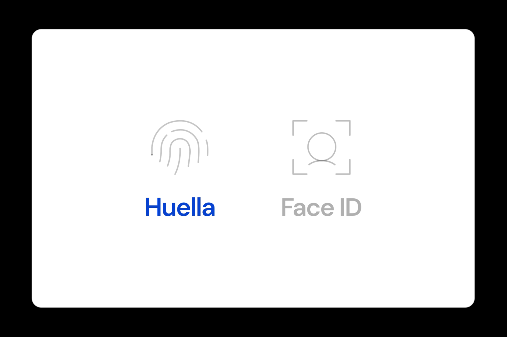 Paga con Face ID en Fintoc
